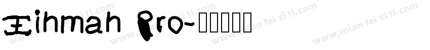 Tinman Pro字体转换